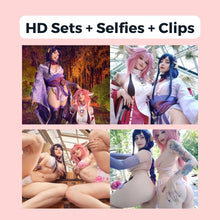 Load image into Gallery viewer, Yae Miko x Raiden Shogun  ft. EnaFox Bundle - Digital Download