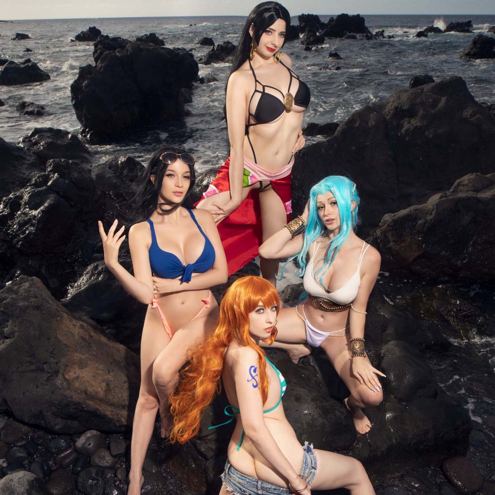 One Piece Bikini collab HD Photoset - Digital Download