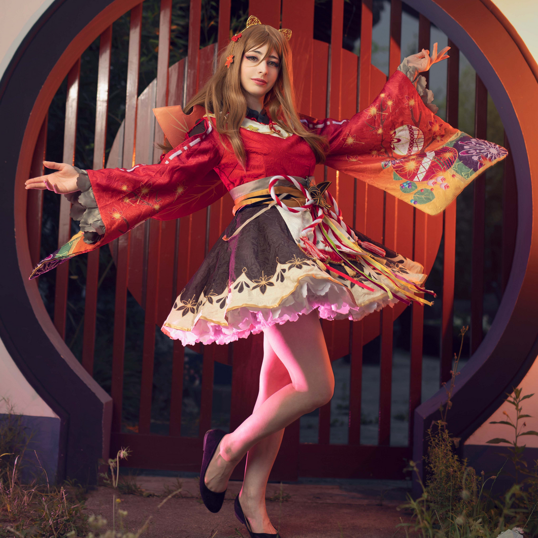 Hanamura Fall Kimono HD Photoset - Digital Download