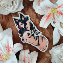 Load image into Gallery viewer, Cali Wolfgirl OC sticker by Reiq
